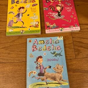 Amelia Bedelia Kids Book Collection 3 Books Total as Pictured Like New